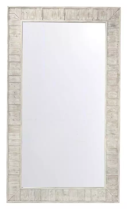 Astrid White Rectangular Floor Mirror