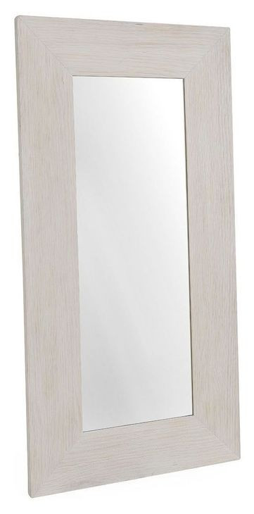 Claire White Rectangular Floor Mirror