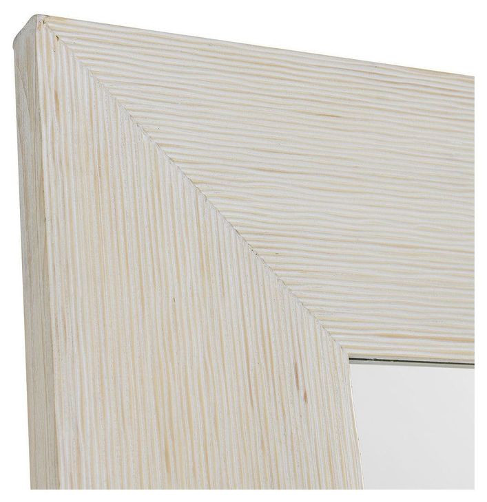 Claire White Rectangular Floor Mirror