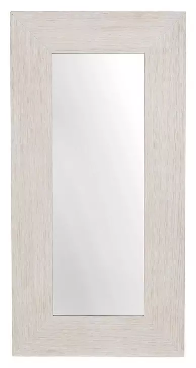 Claire White Rectangular Floor Mirror