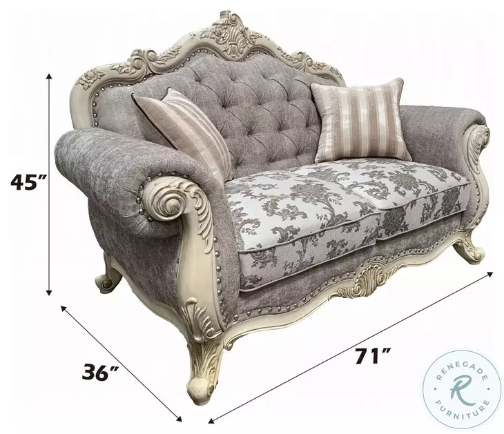 Ragenardus Gray 71" Loveseat