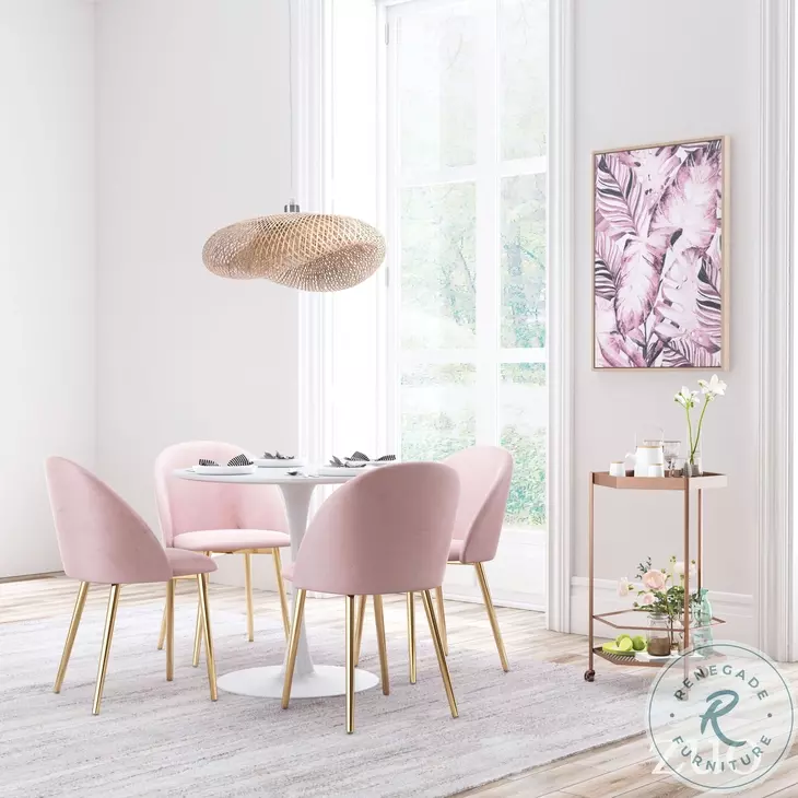 Opus White Counter Height Dining Table