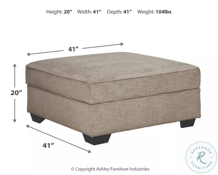Bovarian Stone RAF Sectional