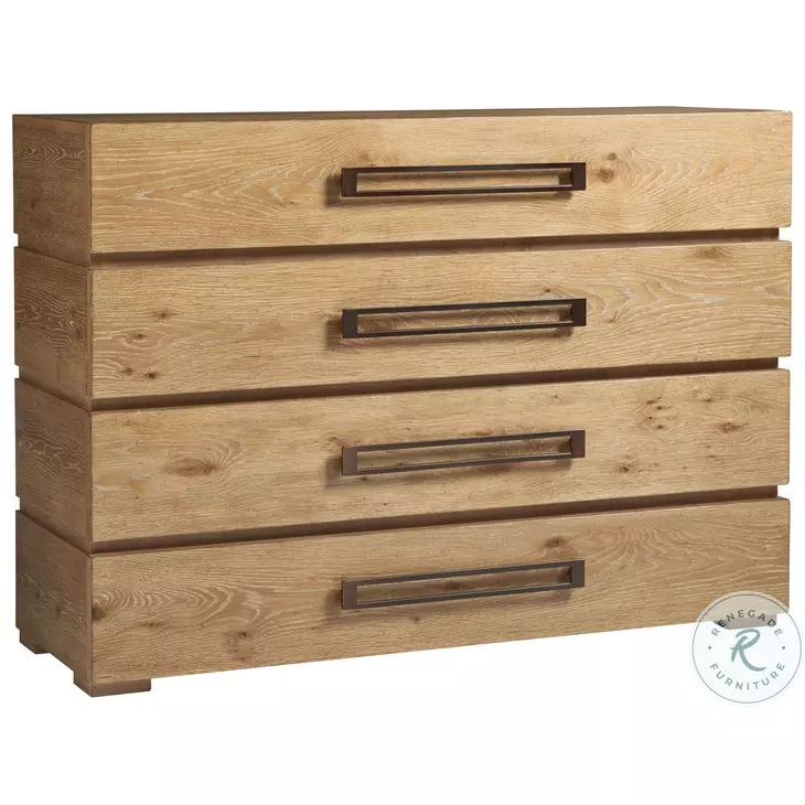 Los Altos Natural Oak Stain Perth Single Dresser