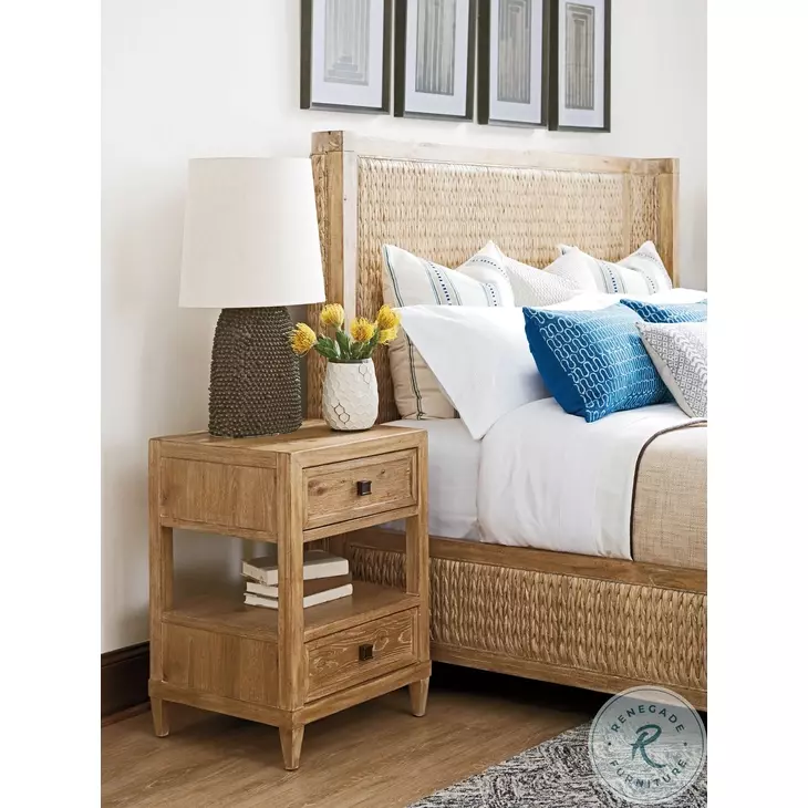 Los Altos Natural Oak Stain Reston Night Table