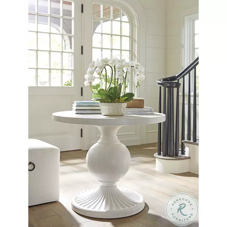 Ocean Breeze Shell White Marco Center Table