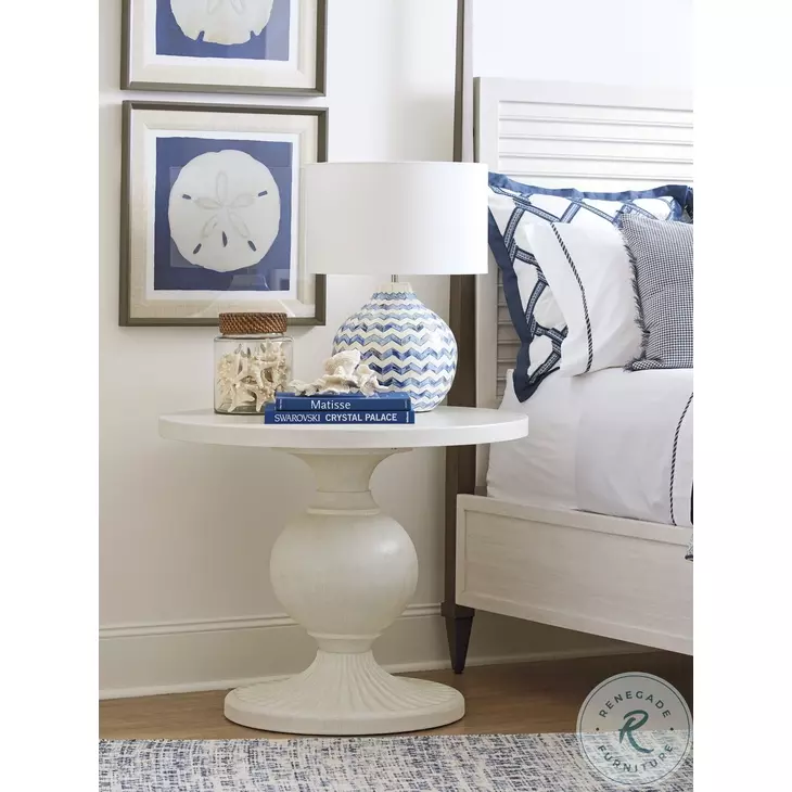 Ocean Breeze Shell White Marco Center Table