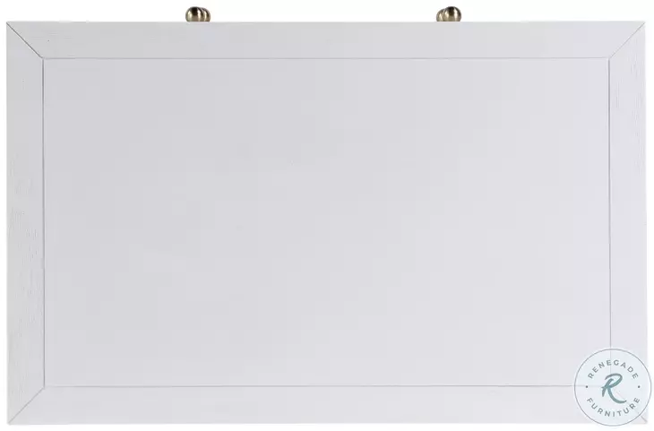 【2本セット】ラボプラス ADノーブル WH Nora White 2 Drawer Wide Nightstand From Butler | Coleman Furniture