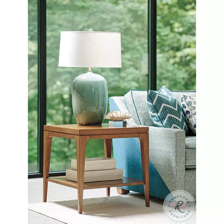 Palm Desert Sundrenched Sierra Kinsley Square Lamp Table