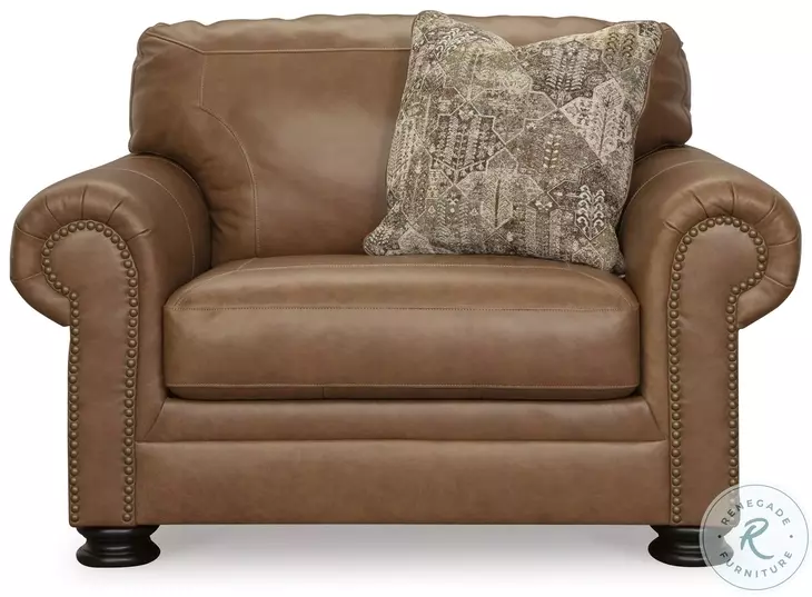 Carianna Caramel Chair And A Half