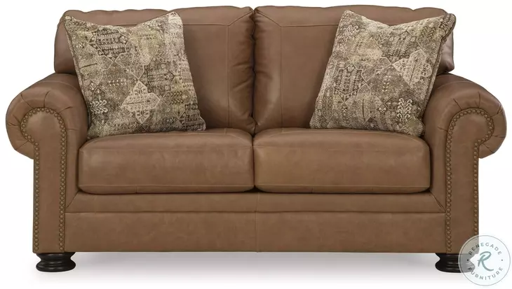 Carianna Caramel Loveseat