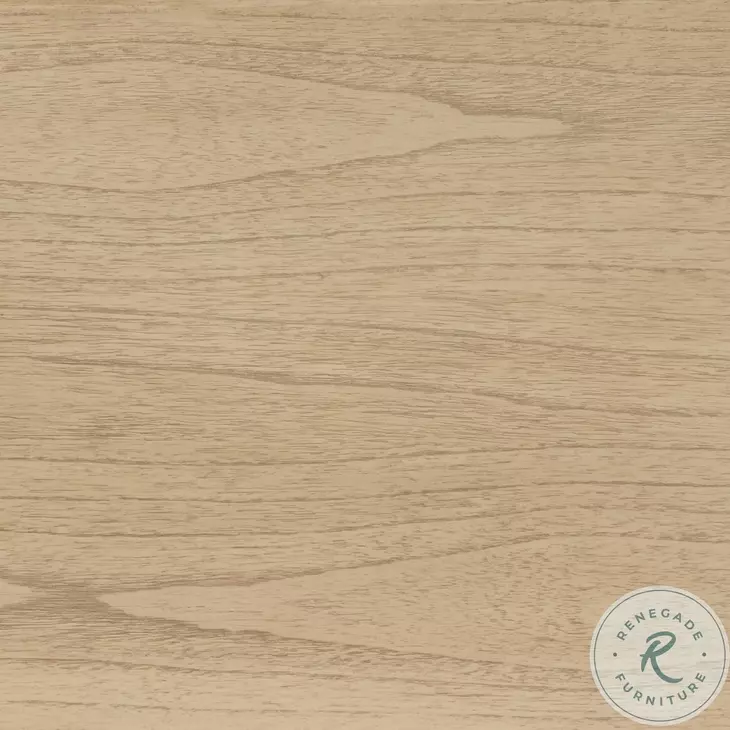 Halmstad Blonde Oak King Platform Bed