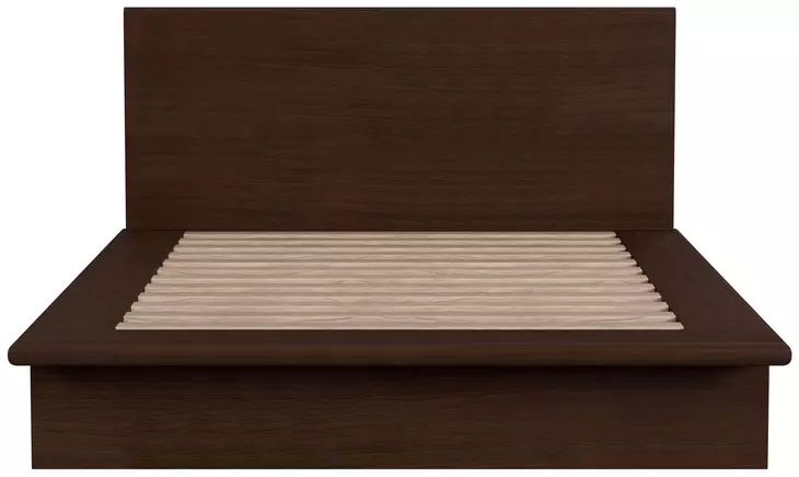 Halmstad Brown Queen Platform Bed