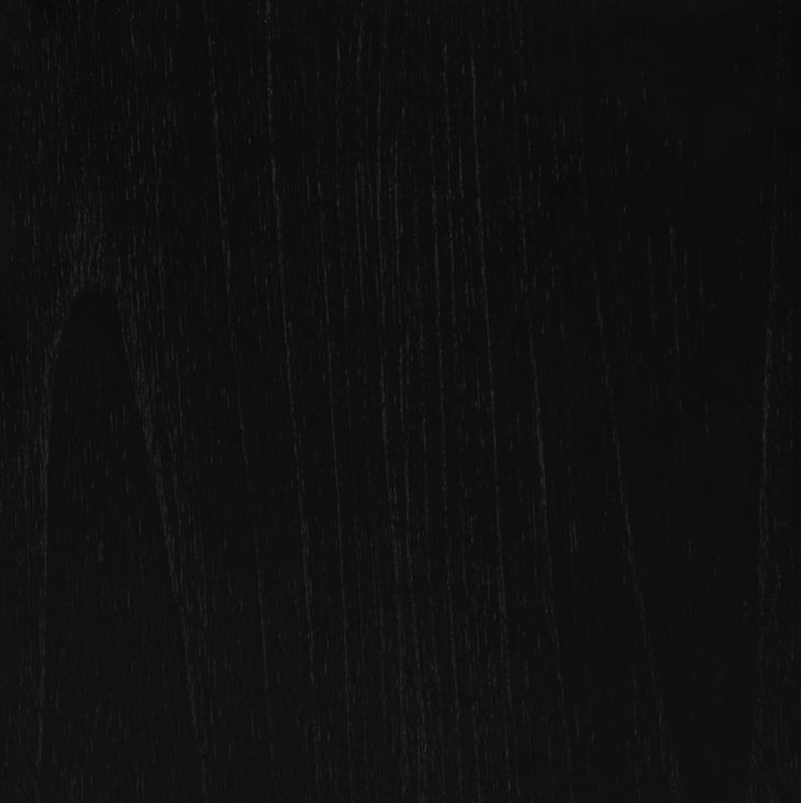 Halmstad Black Queen Platform Bed