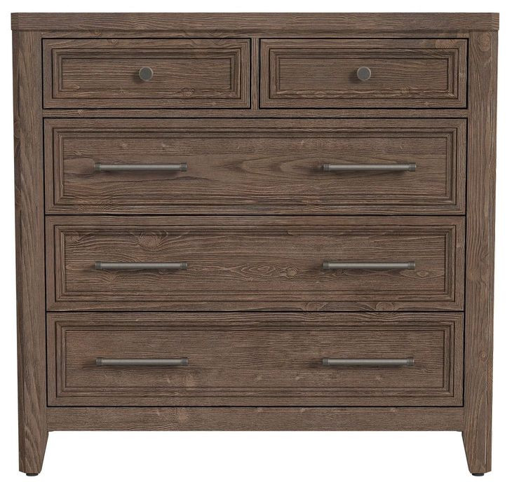 Carlson Harvest Brown 5 Drawer Chest