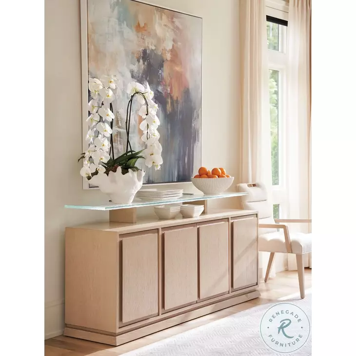 Callum Sand Drift 1 Drawer Buffet