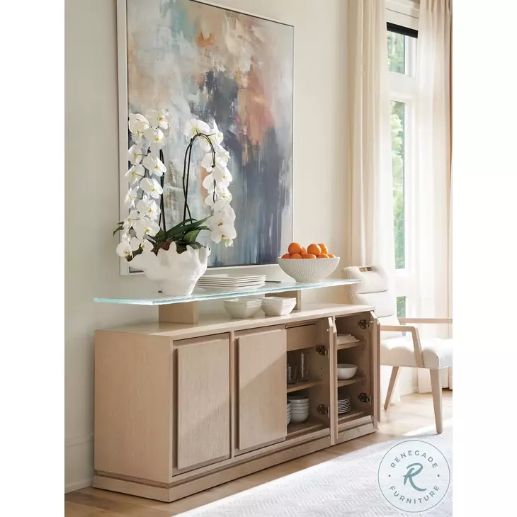 Callum Sand Drift 1 Drawer Buffet