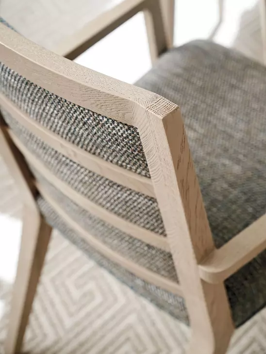 Sunset Key Nicholas Green Upholstered Arm Chair