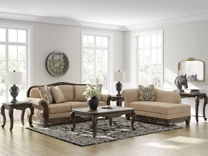 Stanmore Golden Corner Chaise