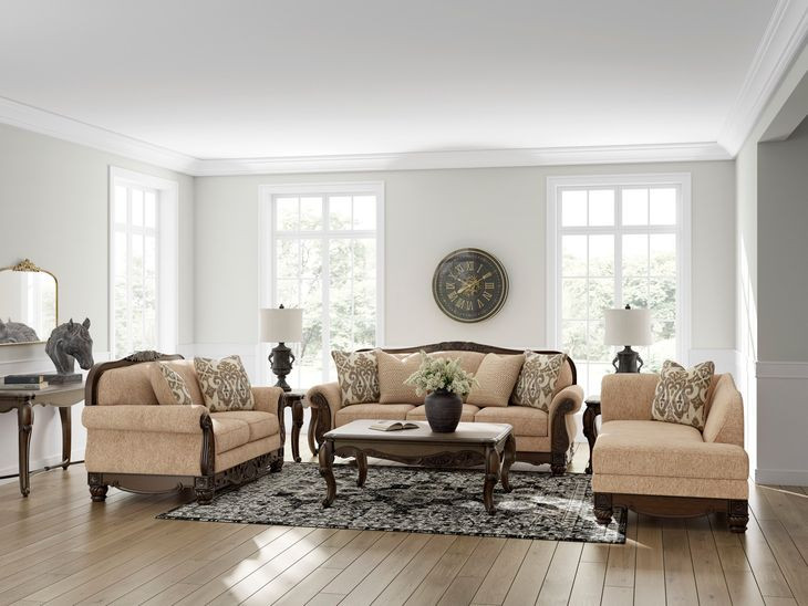 Stanmore Golden Living Room Set