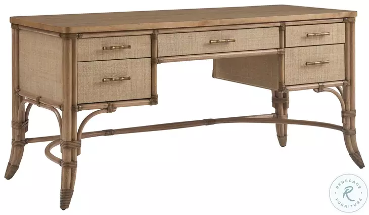 Key Biscayne Light Driftwood Sunny Isles Writing Desk