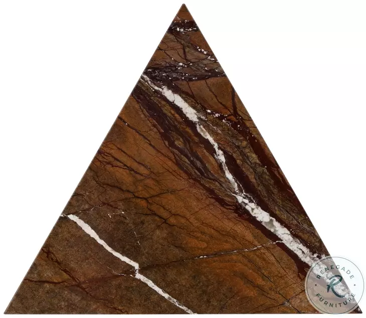 Addis Brown Pyramid Side Table