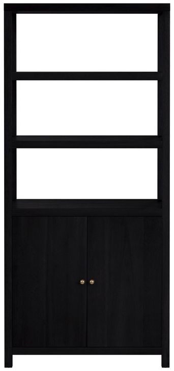 Nora Antique Coffee 32" 3 Tier Etagere Bookcase