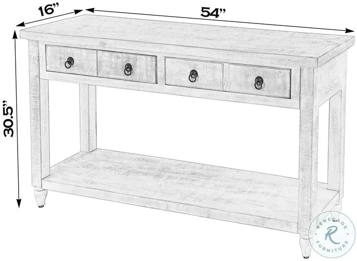 Dorothy Gray 2 Drawer Console Table