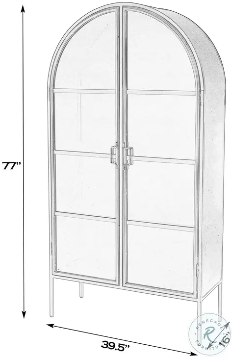 Worthington Industrial Chic 2 Door Accent Storage Cabinet