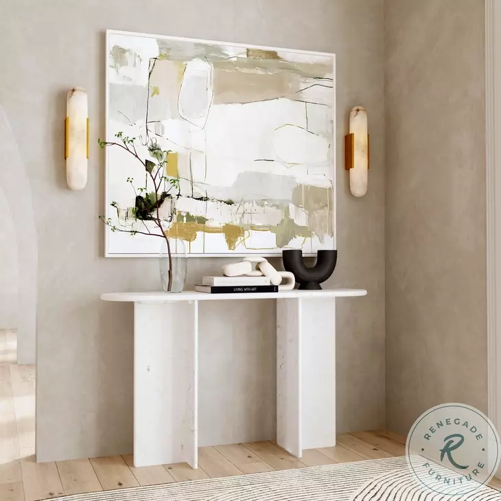 Vienna White Console Table