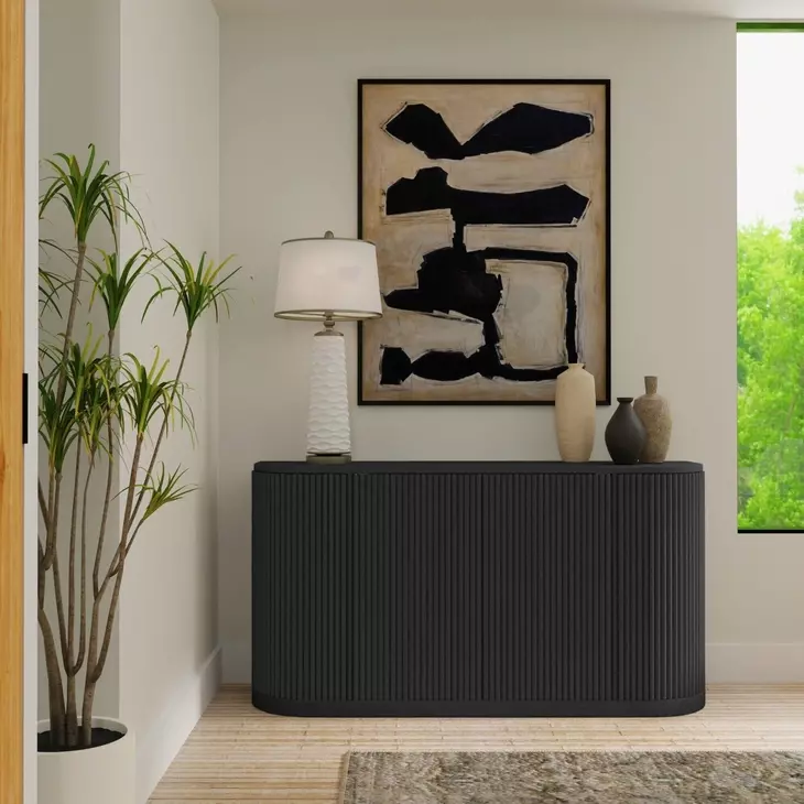 Reba Black Sideboard