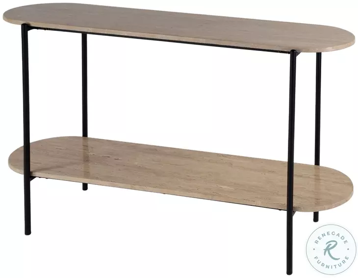 Rinaldi Natural 2 Tier Console Table