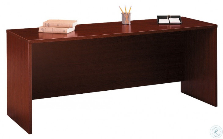 Series C Mahogany 72 Inch Credenza Shell from Bush (WC36726) | Coleman ...