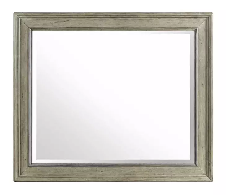 Rustic Traditions Saddle Tan Rectangular Dresser Mirror