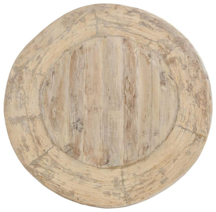 Alta Antique White Round Coffee Table