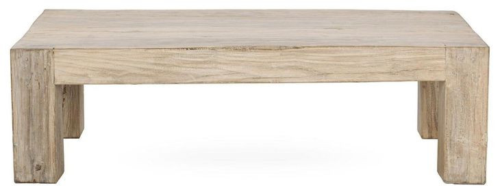 Giza Butterwood Blend Rectangular Coffee Table