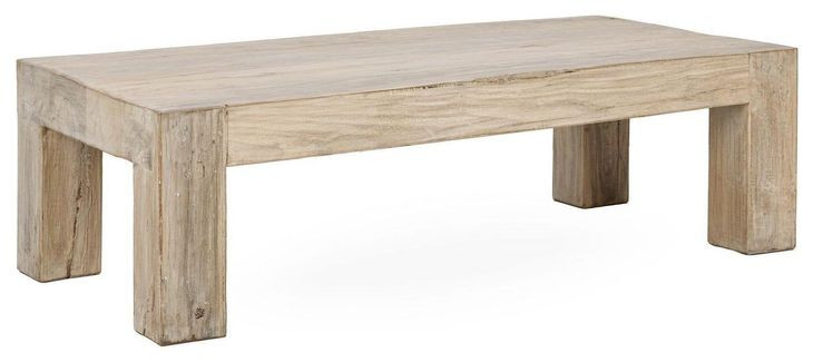Giza Butterwood Blend Rectangular Coffee Table