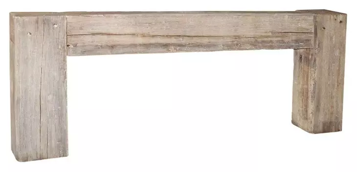 Giza Butterwood Blend 100" Rectangular Console Table