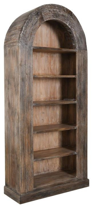 Alta Arch Charcoal Haze Bookcase