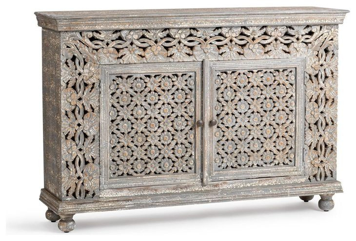Blair Heritage Cream 2 Door Accent Cabinet