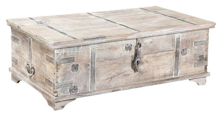 Alta Antique White 59" Coffee Table