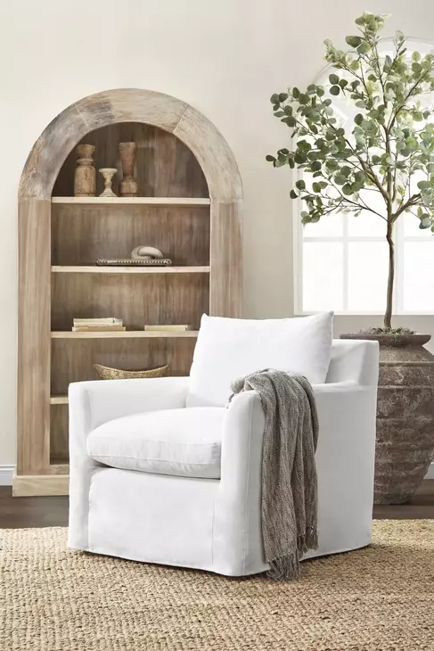 Alta Arch Butterwood Blend Bookcase