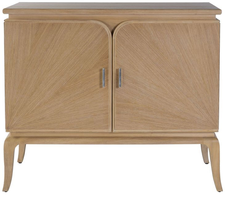 Karolina Light Brown 40" 2 Door Accent Cabinet