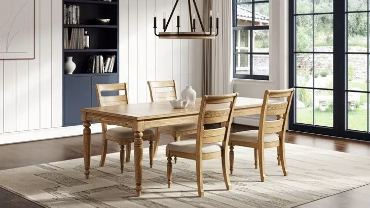 Clover Ridge Carmel Ladder Back Side Chair Set of 2