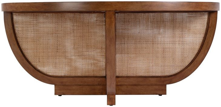 Bali Breeze Brown 42" Round Coffee Table