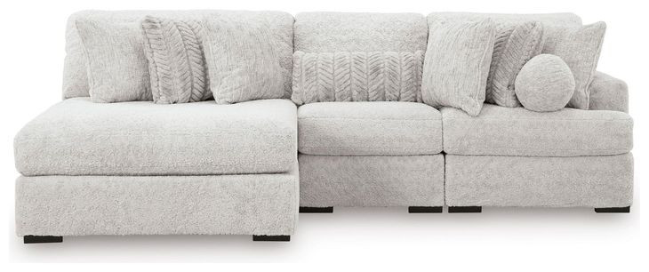 Snodoodle Arctic 3 Piece Sectional with Armless Chaise