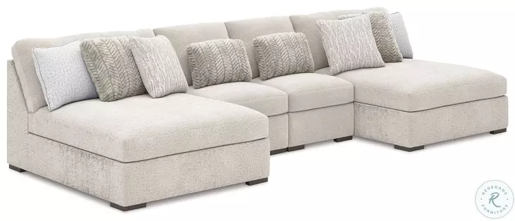 Snodoodle Arctic 4 Piece Sectional with Chaise