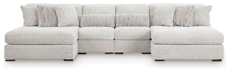 Snodoodle Arctic 4 Piece Sectional with Chaise