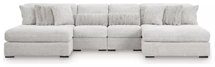 Snodoodle Arctic 4 Piece Sectional with Chaise