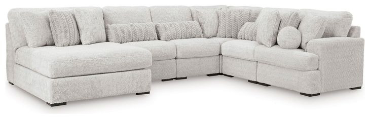 Snodoodle Arctic 6 Piece Sectional with Chaise